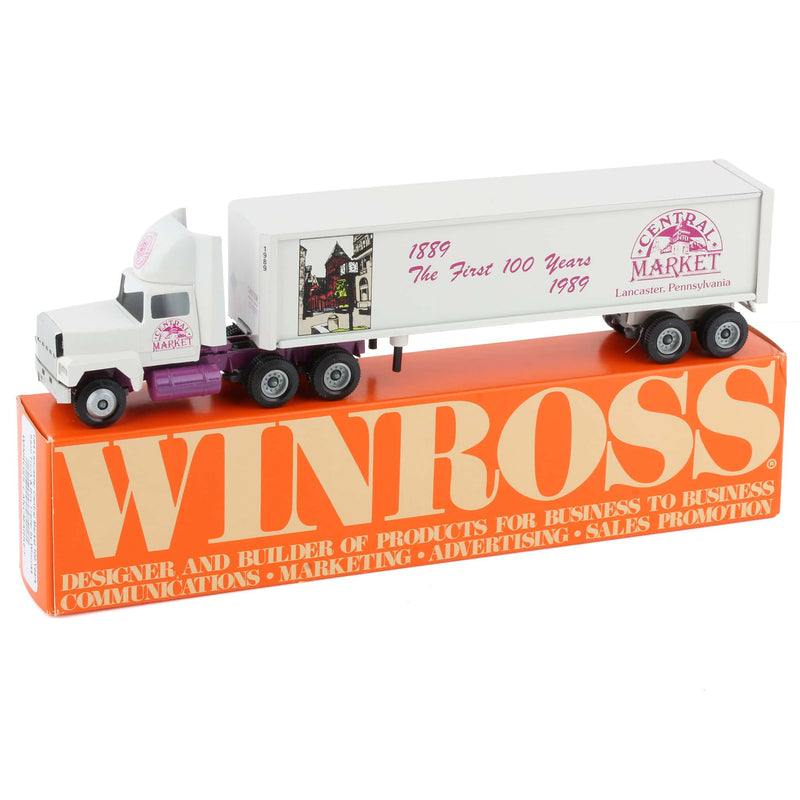 1/64 Lancaster Central Market 100 Years Semi Truck & Box Trailer by Winross