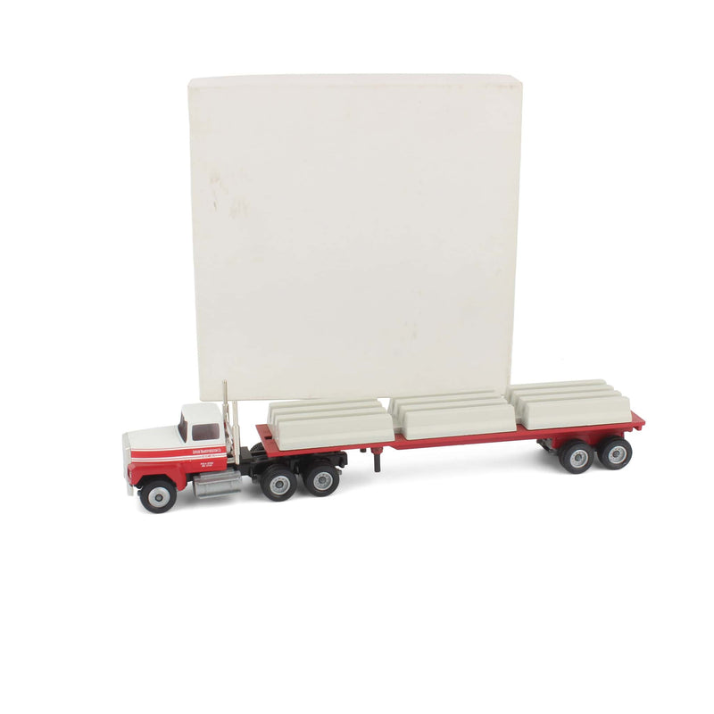 1/64 Winross Ford Carlos R Leffler Truck & Highway Barrier Load by Winross