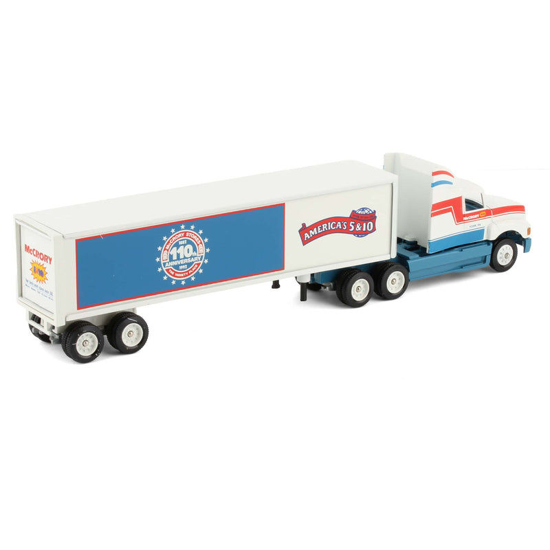 1/64 McCrory Stores 110th Anniversary Semi Truck & Box Trailer by Winross