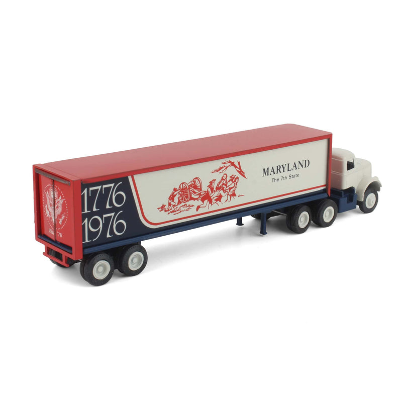 1/64 1976 Bicentennial Maryland State Semi Truck & Trailer by Winross