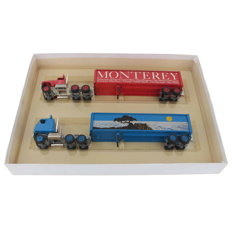 1/64 1/64 Monterey California Semi Truck & Trailer Set of 2 by Winross