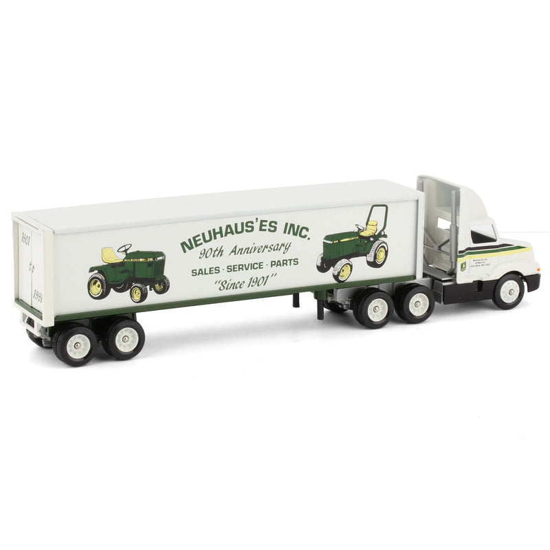 1/64 Neuhaus'es Inc, John Deere Dealership, 90th Anniversary Semi Truck & Trailer by Winross