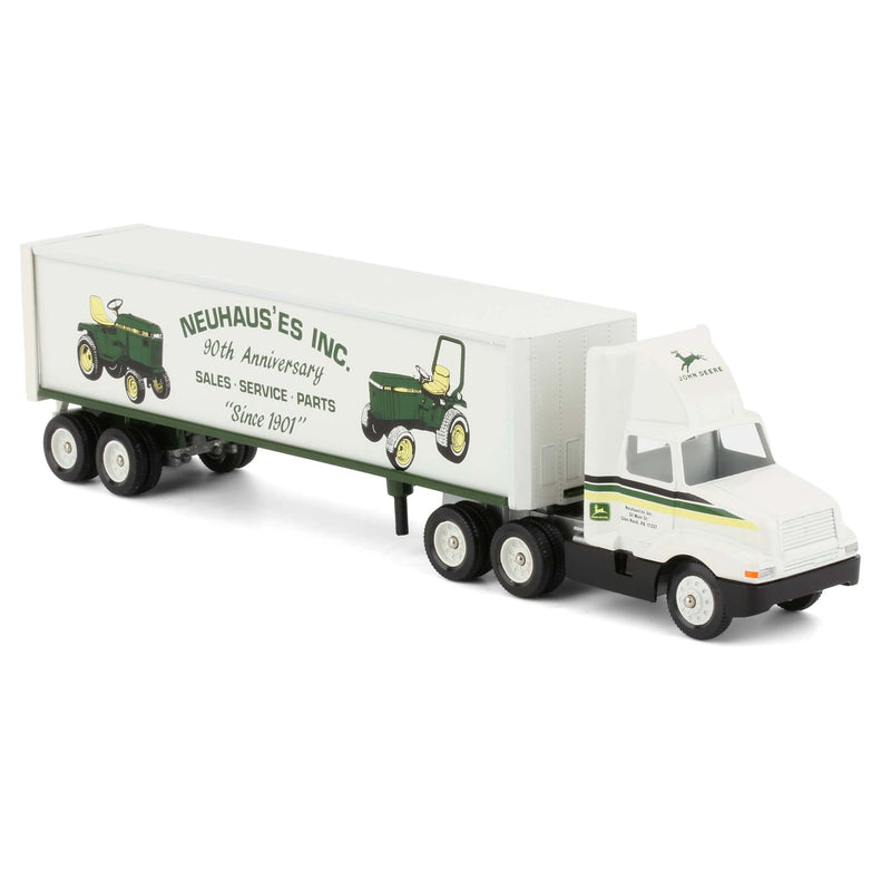 1/64 Neuhaus'es Inc, John Deere Dealership, 90th Anniversary Semi Truck & Trailer by Winross