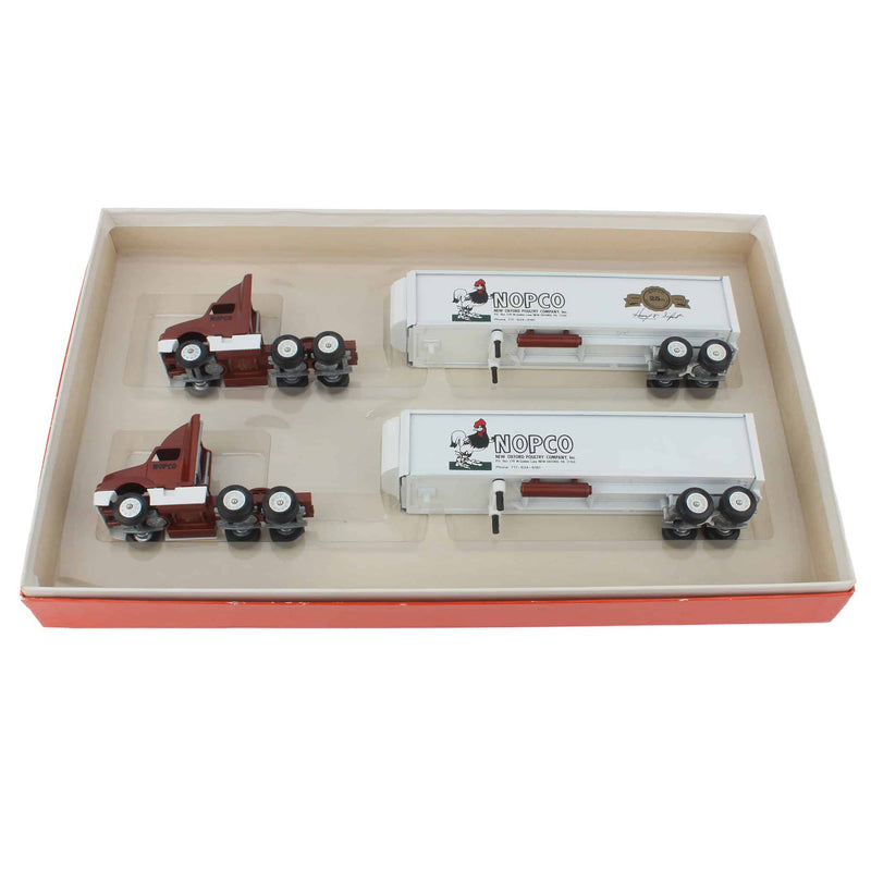 1/64 1993 New Oxford Poultry Co NOPCO, 25th Anniversary Semi Truck & Trailer Set of 2 by Winross