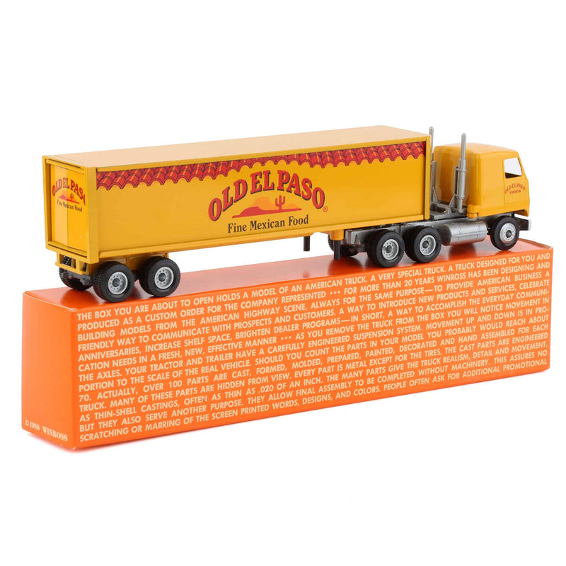 1/64 Old El Paso Foods Semi Truck & Box Trailer by Winross