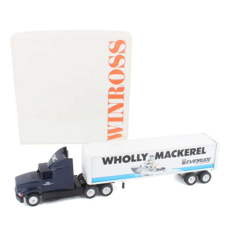 1/64 Outboard Marine Corp Fishing Evinrude & Johnson Semi Truck & Trailer by Winross