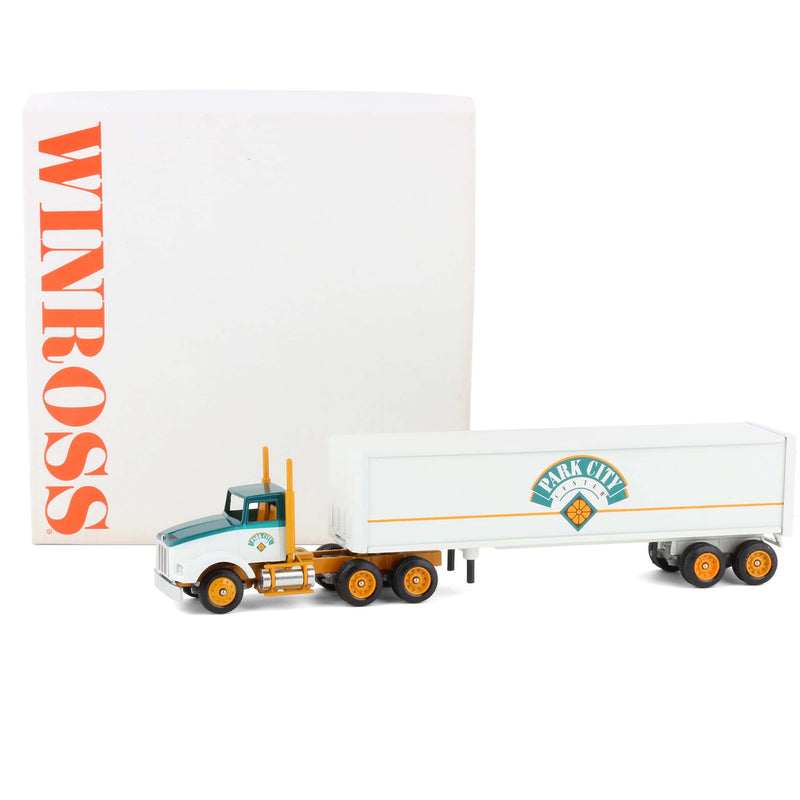 1/64 Park City Center, Winross Collector Show Kenworth Semi Truck & Box Trailer by Winross
