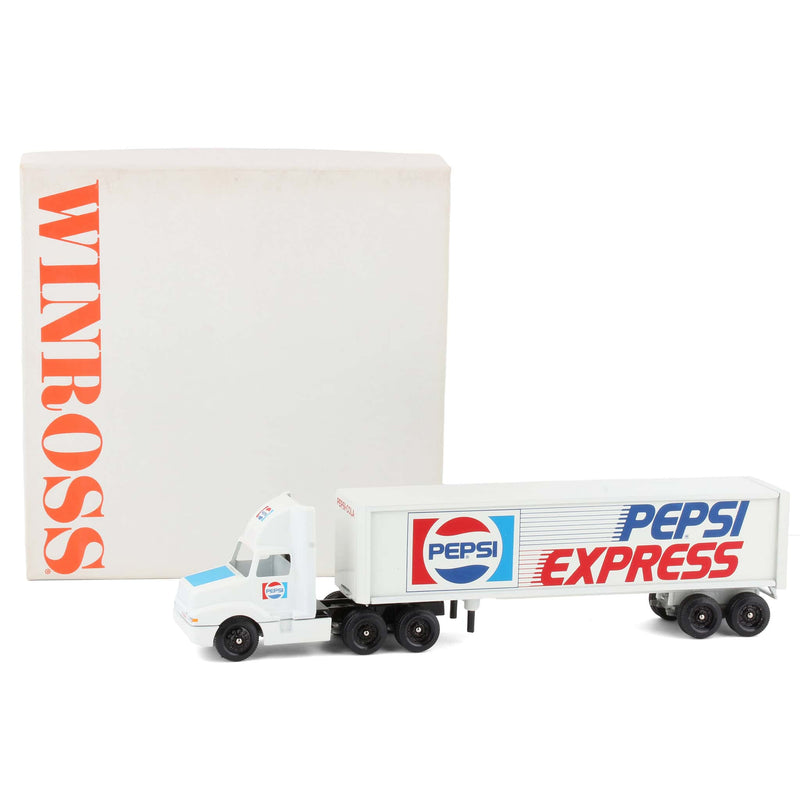 1/64 Pepsi Express, International Semi Truck & Box Trailer by Winross