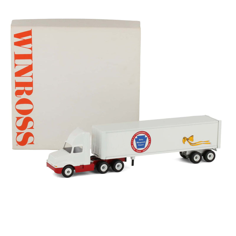1/64 PA Motor Truck Assoc., Safety Mgmt. Council International Truck & Box Trailer by Winross