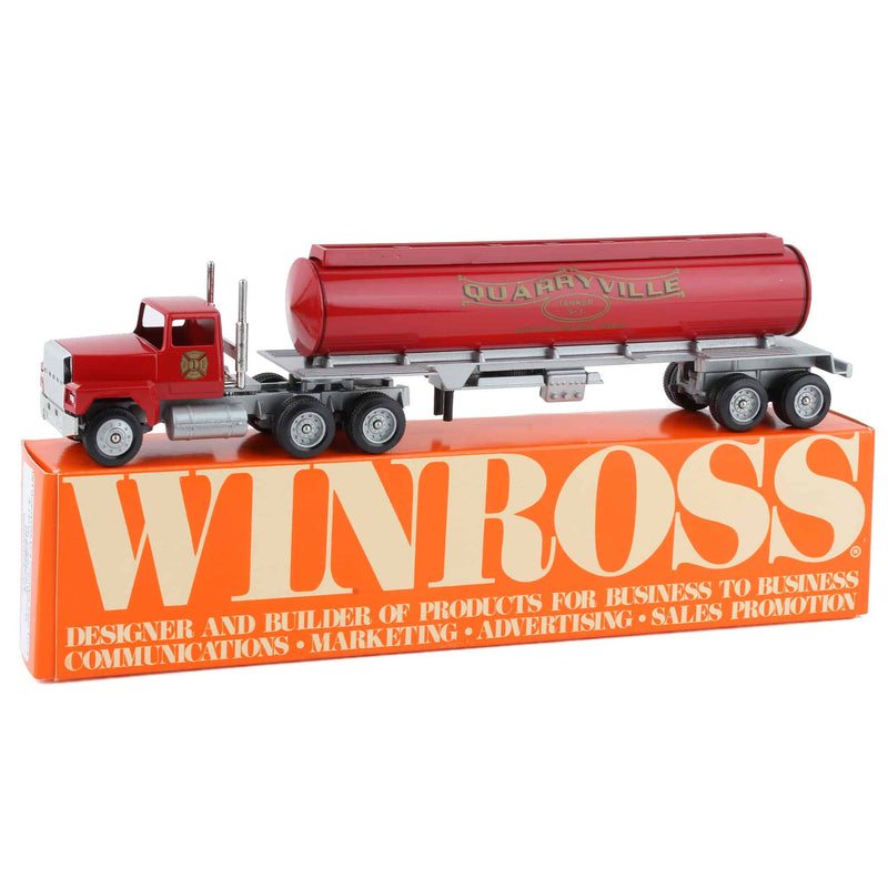 1/64 Quarryville Fire Company Semi Truck & Tanker Trailer by Winross