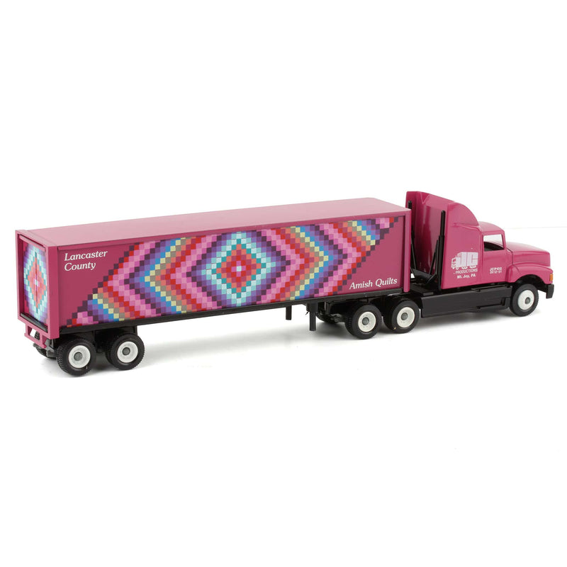 1/64 Amish Quilts, JC Productions,  Lancaster County Semi Truck & Trailer by Winross