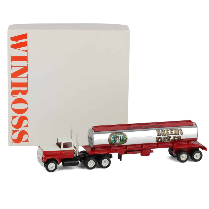 1/64 Rheems Fire Company Semi Truck & Tanker Trailer by Winross