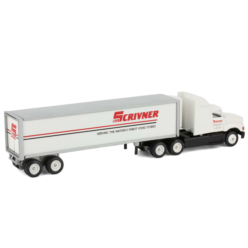 1/64 Scrivner Ford Semi Truck & Reefer Trailer by Winross
