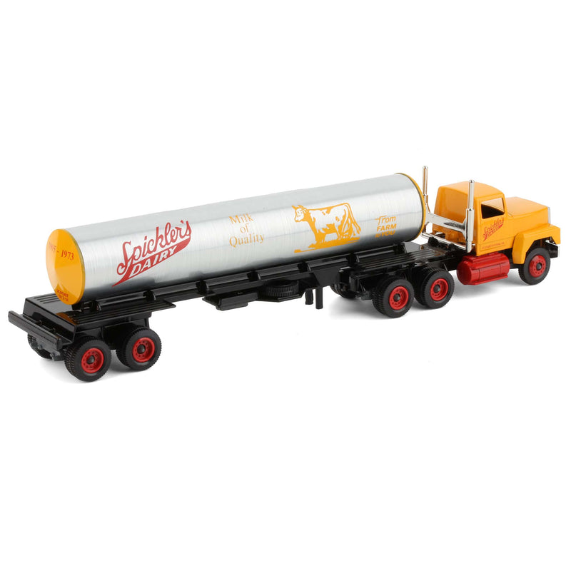 1/64 Spickler's Dairy Semi Truck & Tanker Trailer by Winross