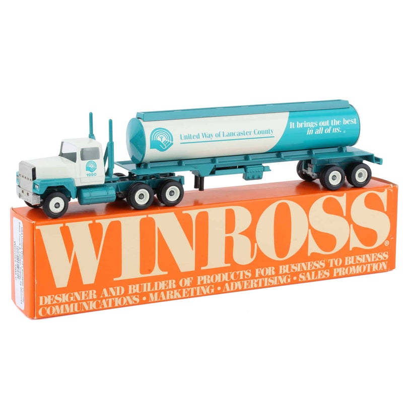 1/64 United Way of Lancaster County Semi Truck & Tanker Trailer by Winross