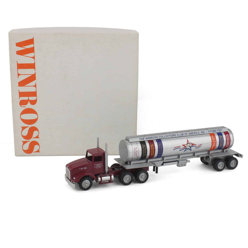 1/64 Winross Collector's Club Kenworth Semi Truck & Tanker, Chambersburg, PA Chapter LE /120 by Winross