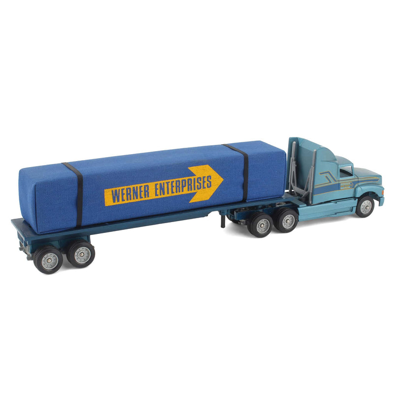 1/64 Werner Enterprises Semi Truck & Covered Load by Winross