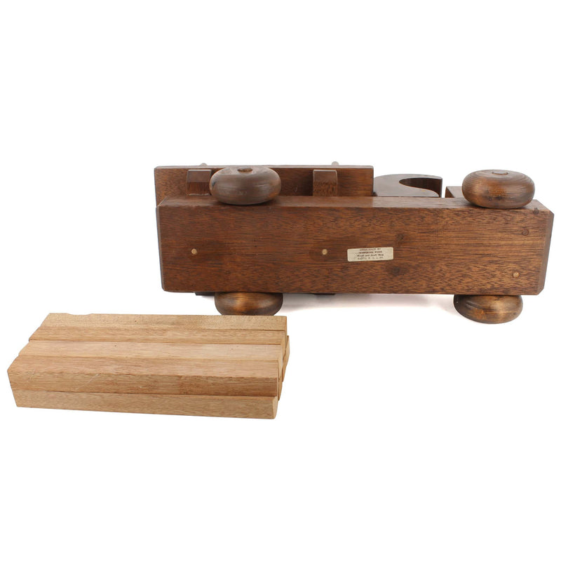 Hand Made Wood Log Flatbed Delivery Truck by Whispering Pines