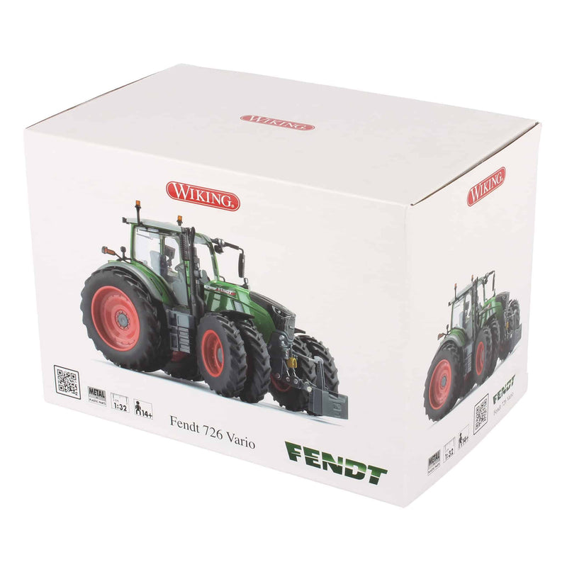 1/32 Fendt 726 Vario Tractor with Front and Rear Duals by Wiking