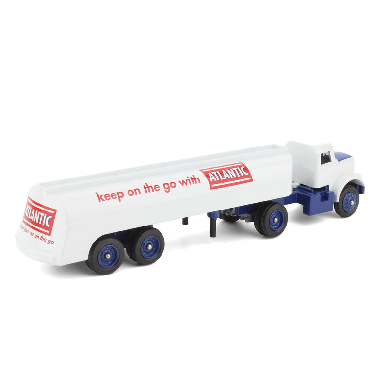 1/64 Winross Semi Truck with Tanker Trailer, Atlantic, Nostalgia Series 5