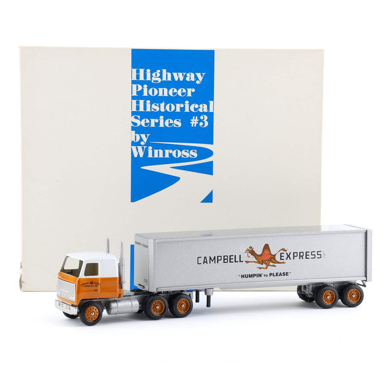 1/64 Winross Truck, Campbell 66 Express, Highway Pioneer Historical Series #3