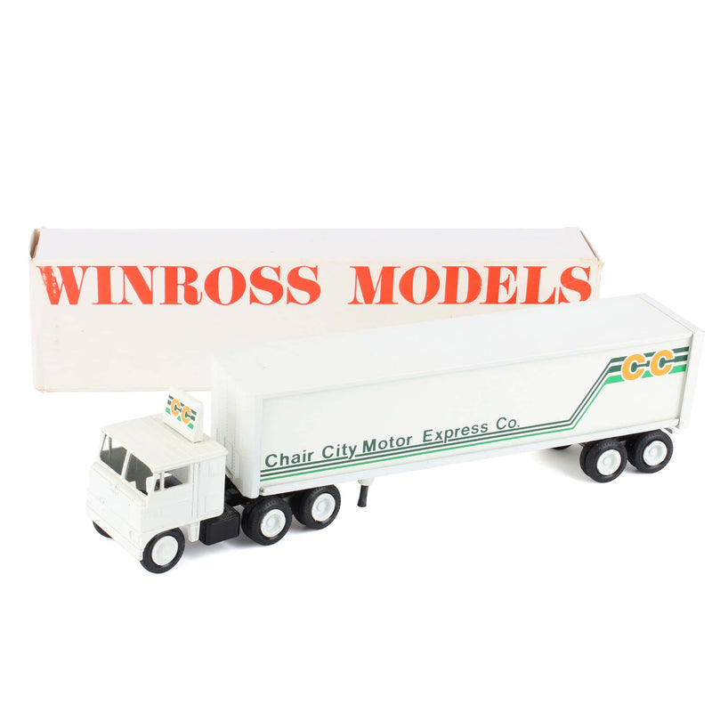 1/64 Truck by Winross, 1981 Chair City Express Box Trailer