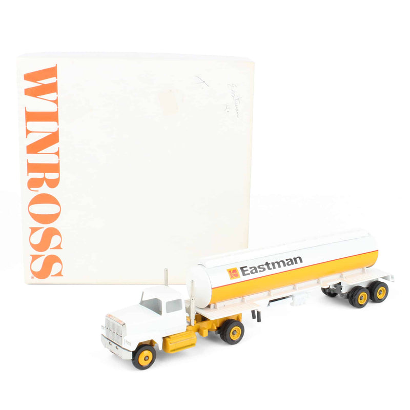 1/64 Truck by Winross, Eastman Kodak White &amp; Yellow Ford Tractor w/Tank Trailer