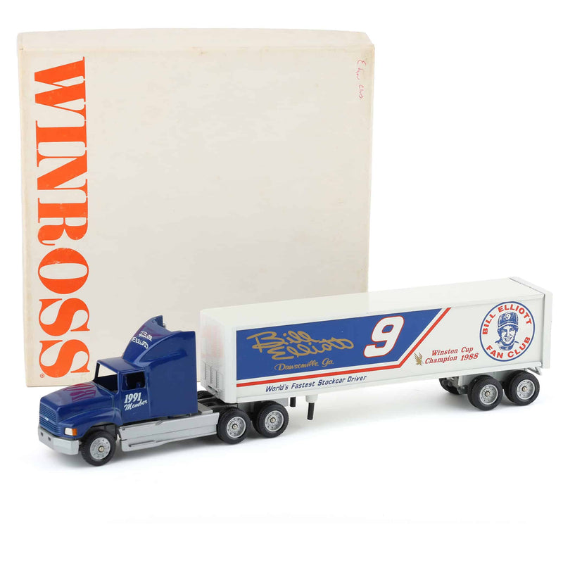 1/64 Winross Truck, Bill Elliott Fan Club, 1988 Winston Cup Champion