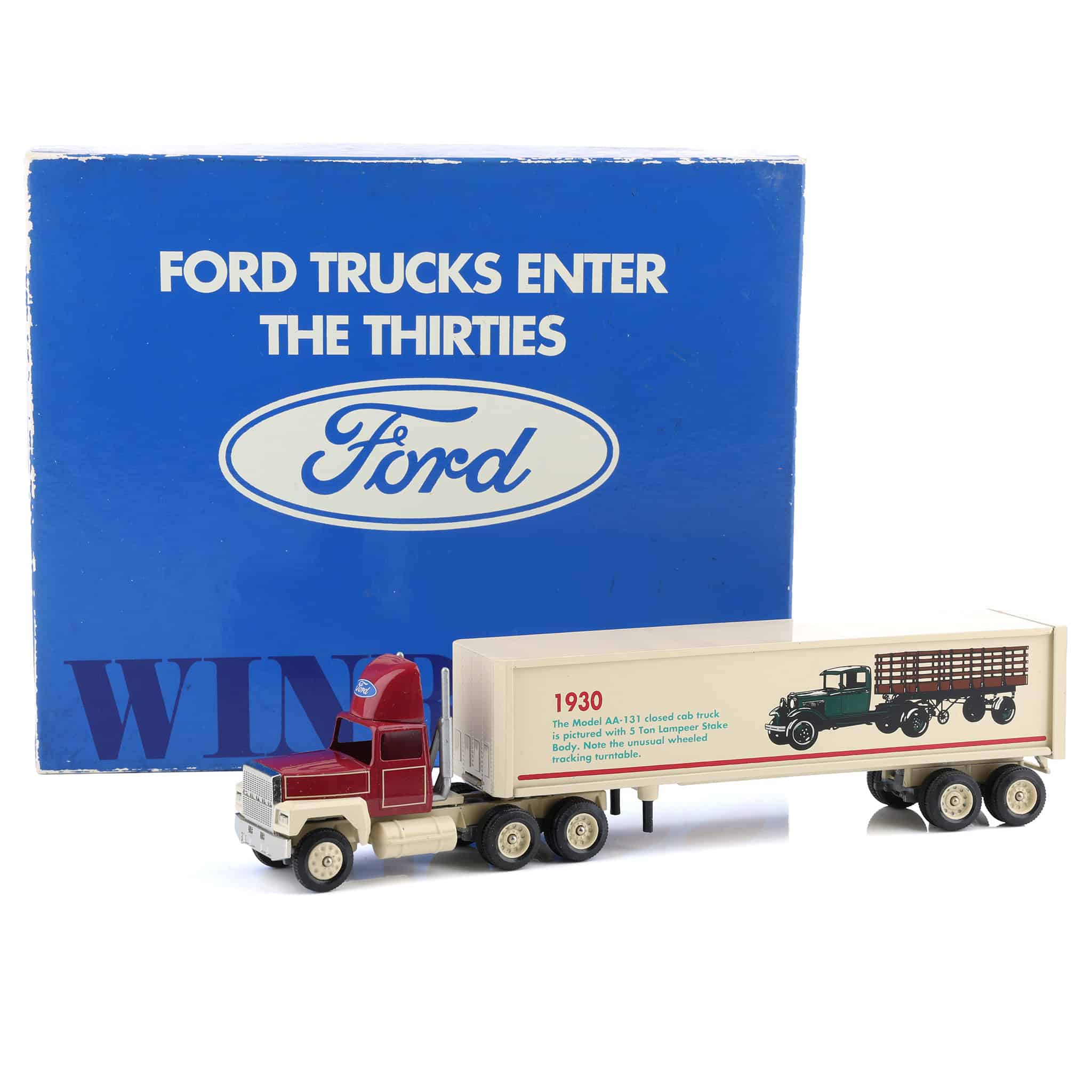 ミニカー トレーラー　Ford Dually&Trailer 1/64 1/64 Winross Truck, Ford Trucks in the 30's — Outback Toys