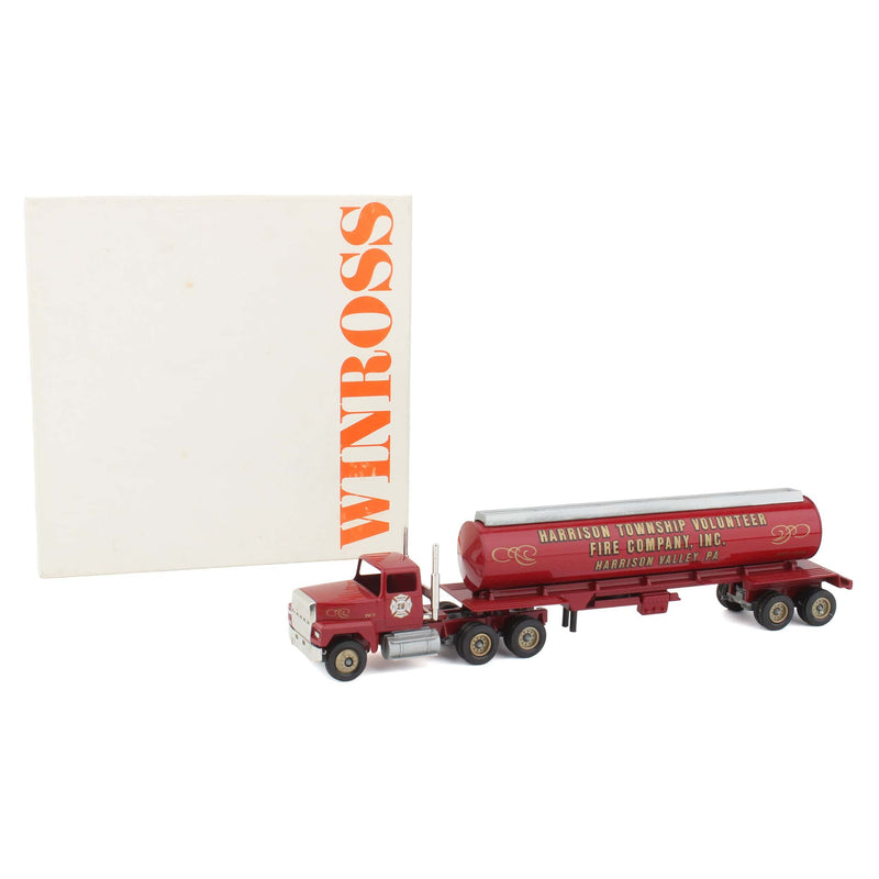 1/64 Harrison Township Fire Company Tanker Truck by Winross