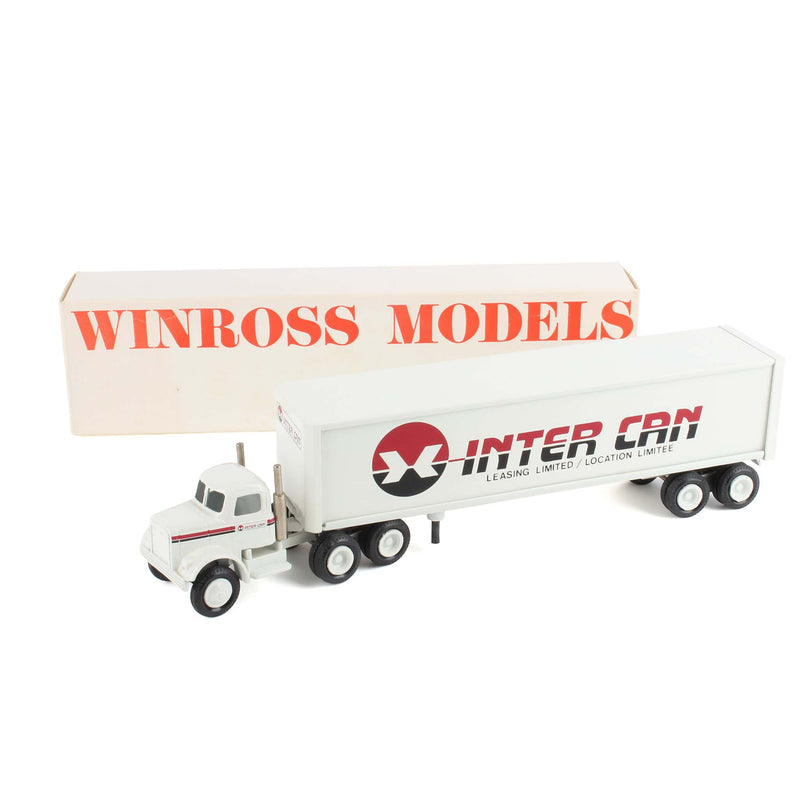 1/64 Truck by Winross, Inter Can Box Trailer