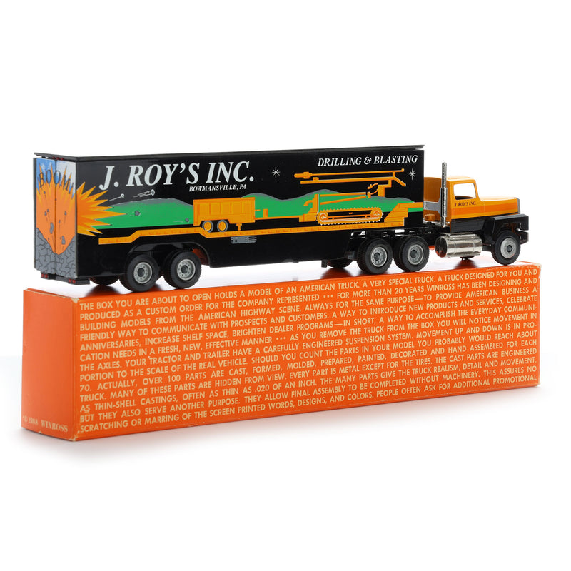 1/64 Winross Truck, J.Roy's Inc