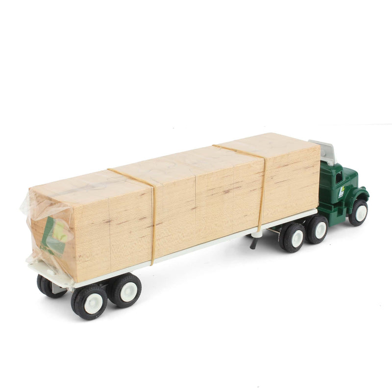 1/64 Lombard Semi Truck with wood load flat bed trailer by Winross