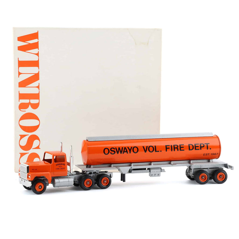 1/64 Winross Truck, Oswayo Fire Dept Tanker