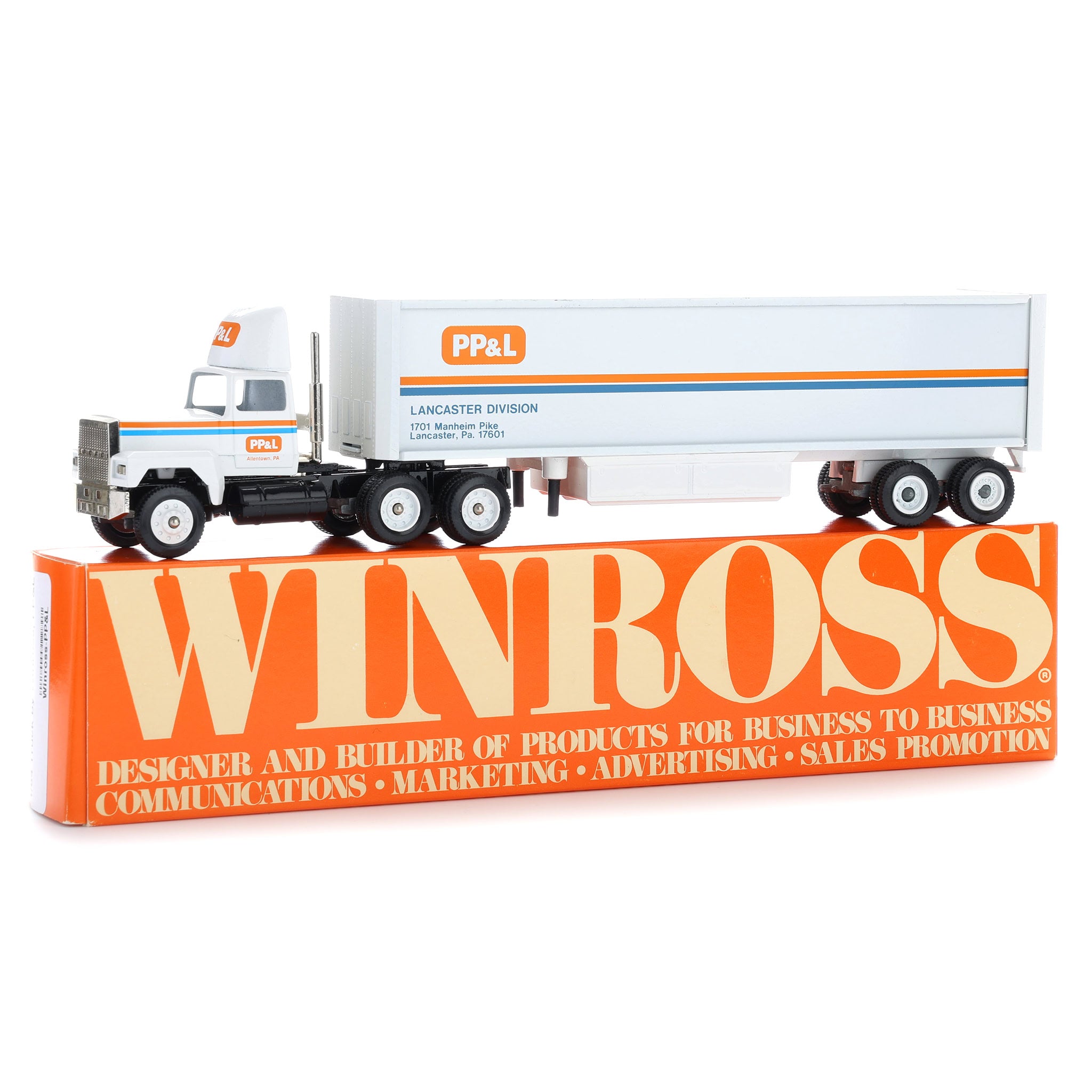 1/64 Winross Truck, PP&L — Outback Toys