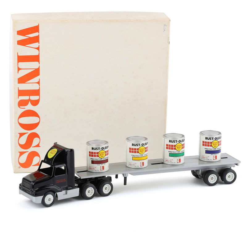1/64 Winross Truck, Rust-oleum Corporation Flatbed Display