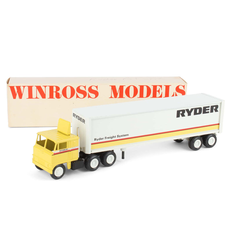1/64 Truck by Winross, Ryder Freight System Box Trailer