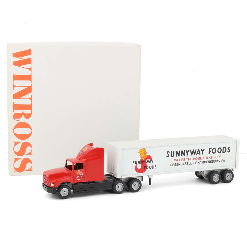 1/64 Sunnyway Foods Truck & Box Trailer by Winross