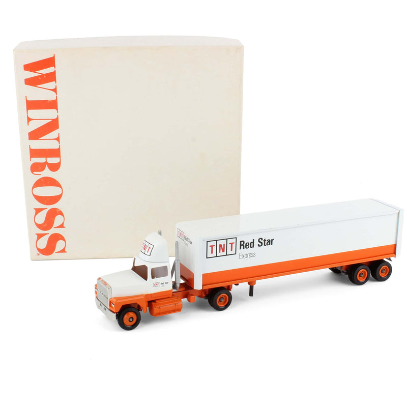 1/64 Truck by Winross, TNT Red Star Express Box Trailer Heritage Collection