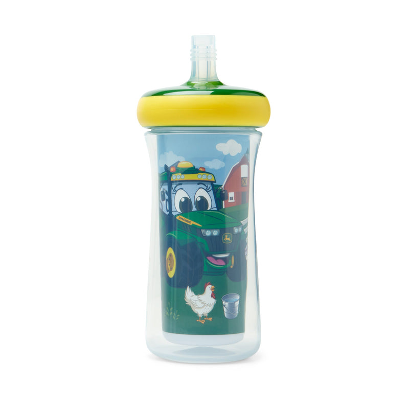John Deere Sippy Cup 2 Pack with Insulated Straws by ERTL