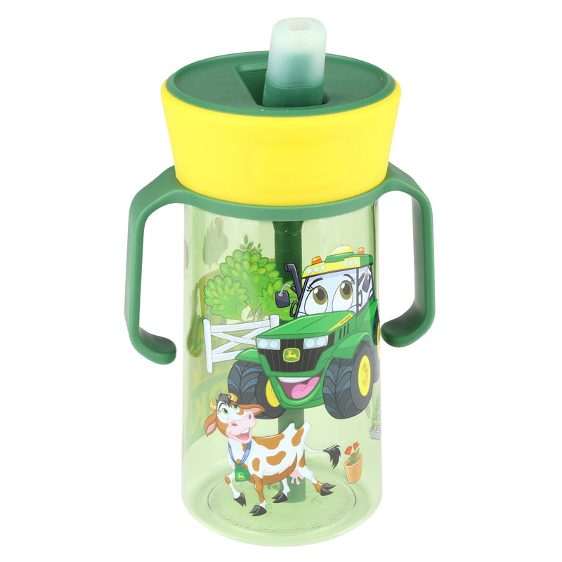John Deere Pop-Up Straw Sippy Cup by ERTL