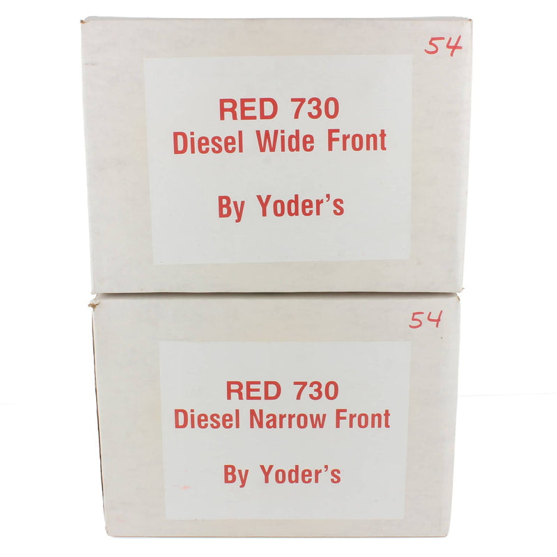 Set of Two 1/16 John Deere 730 Tractors, Sealed in Box by Yoder