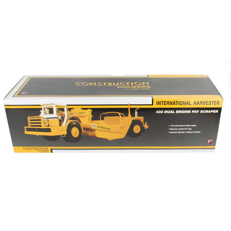 1/25 International 433 Dual Engine Pay Scraper by First Gear