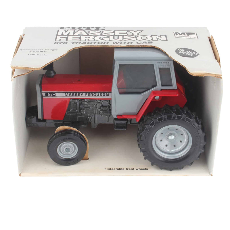 1/20 Massey Ferguson 670 Tractor with Cab by ERTL