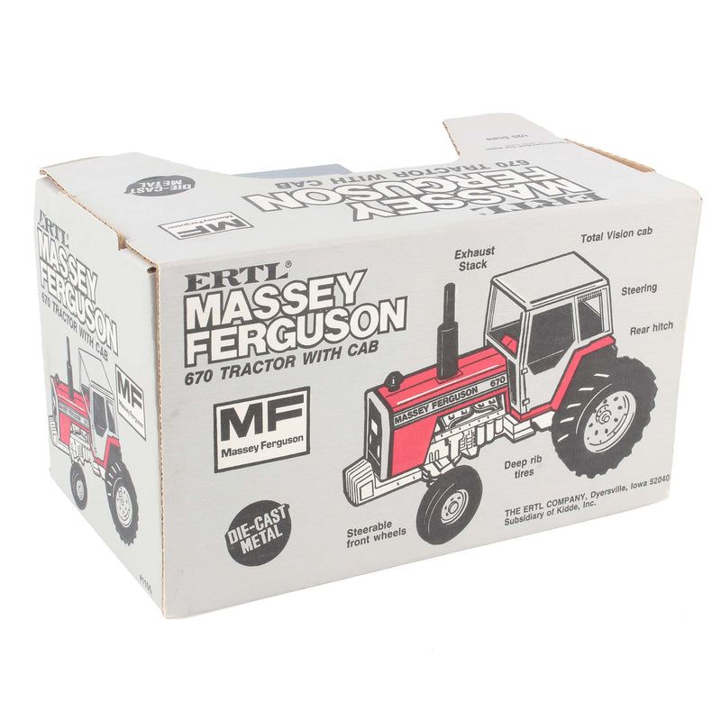 1/20 Massey Ferguson 670 Tractor with Cab by ERTL