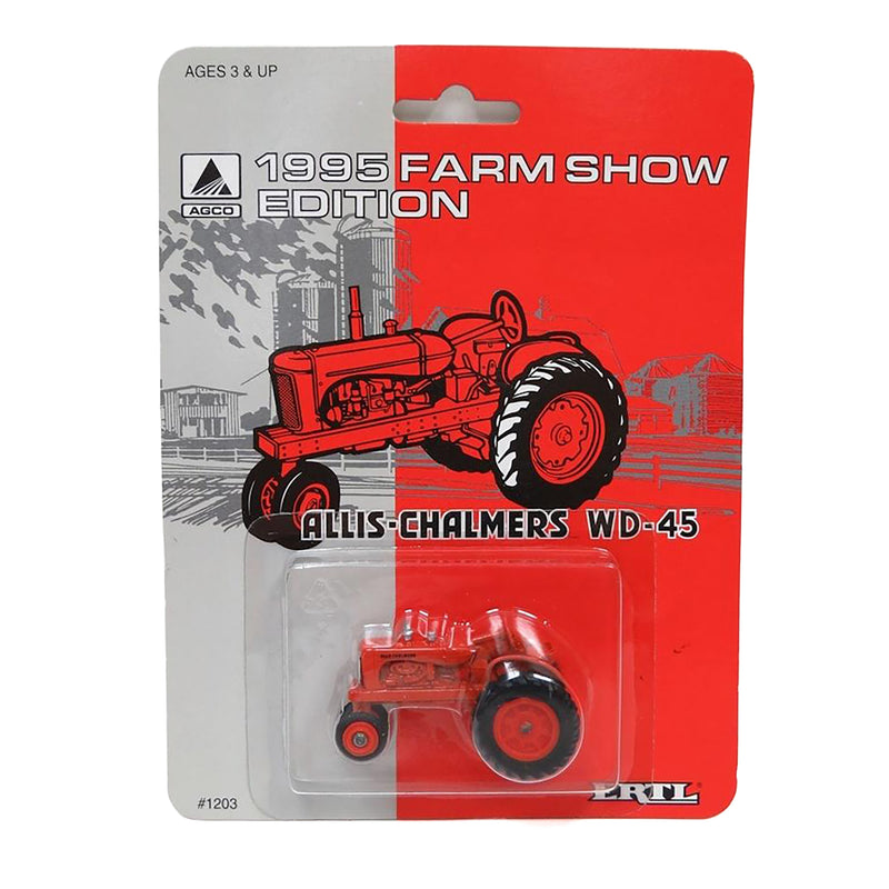 1/64 Allis Chalmers WD-45 by ERTL, 1995 Farm Show Edition