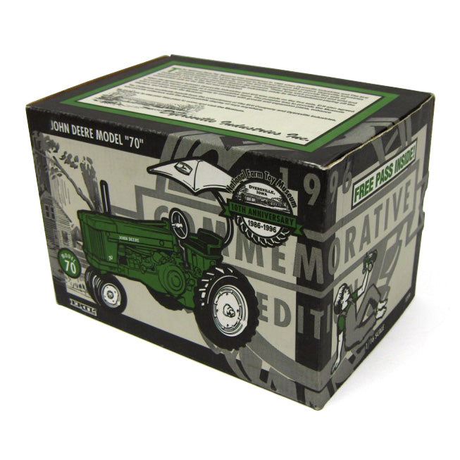 1/16 Limited Edition John Deere 70 Narrow Front with Umbrella, NFTM 10th Anniversary by ERTL