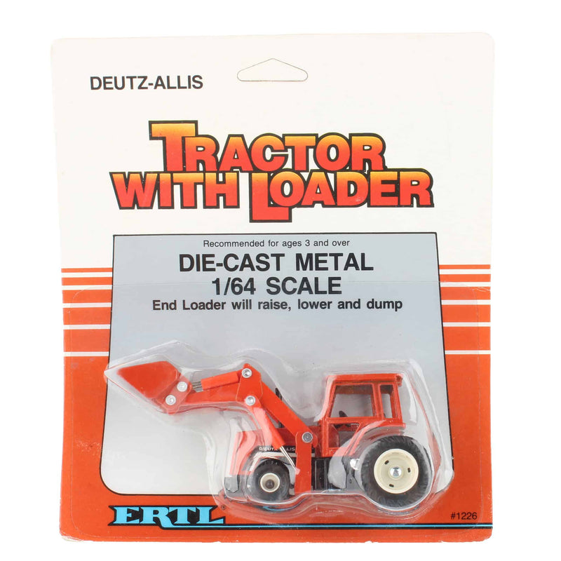 1/64 Deutz-Allis 2WD Tractor with Cab & Front End Loader