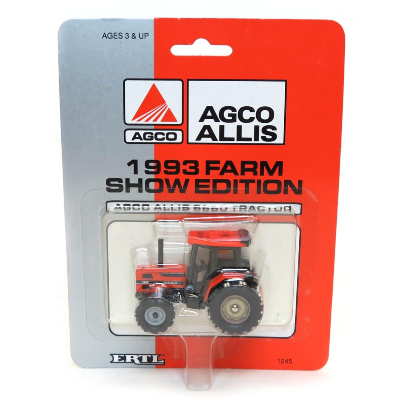 1/64 AGCO Allis 6680 Tractor with AWD, 1993 Farm Show Edition by ERTL