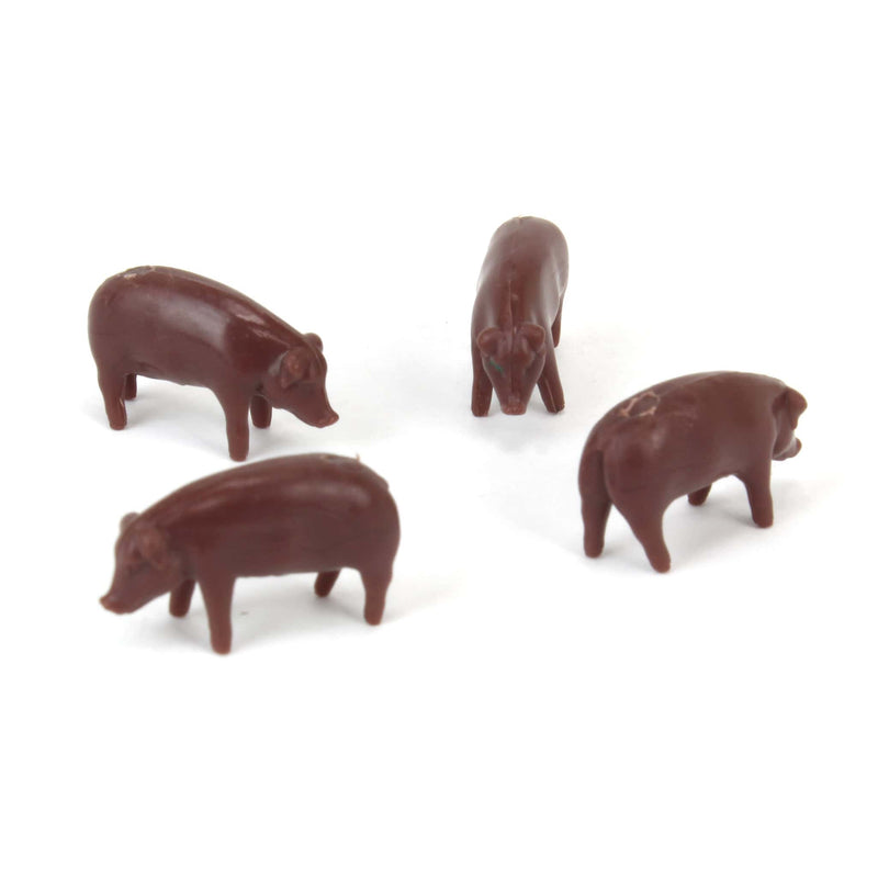 1/64 Brown Pigs by ERTL, 25 Pack